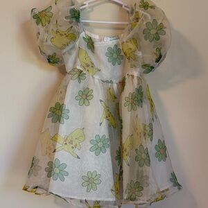 Pokémon Pikachu Floral Dress